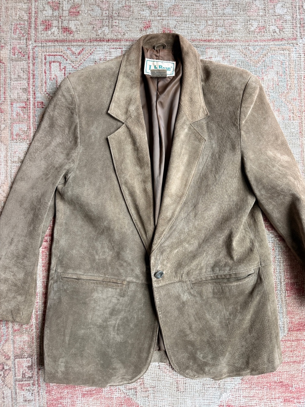 Vintage 90s LL. Bean women’s suede luxury cottagecore fall